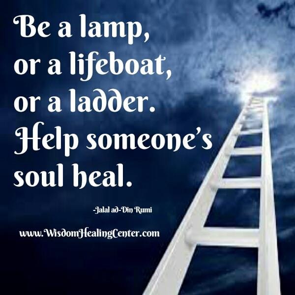 Help someone's soul heal