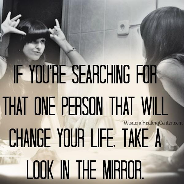 One person that will change your life