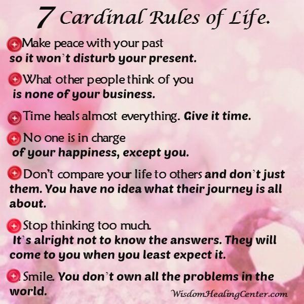 Life rules way